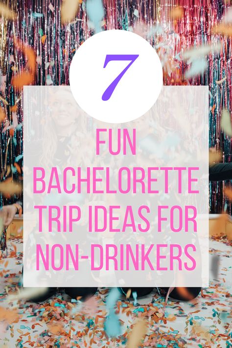 Planning a bachelorette trip without alcohol can be tricky. Typical locations like Vegas and Nashville are out ... so where should you go? Whether you are sober living 100% of the time, or just don't want to focus your weekend on drinking, here are the best places for a getaway. Small Bachelorette Party Ideas, Fun Bachelorette Party Ideas, Nashville Things To Do, Fun Bachelorette Party, Awesome Bachelorette Party, Wanderlust Photography, Bridal Bachelorette Party, Visit Usa, Travel Quotes Wanderlust