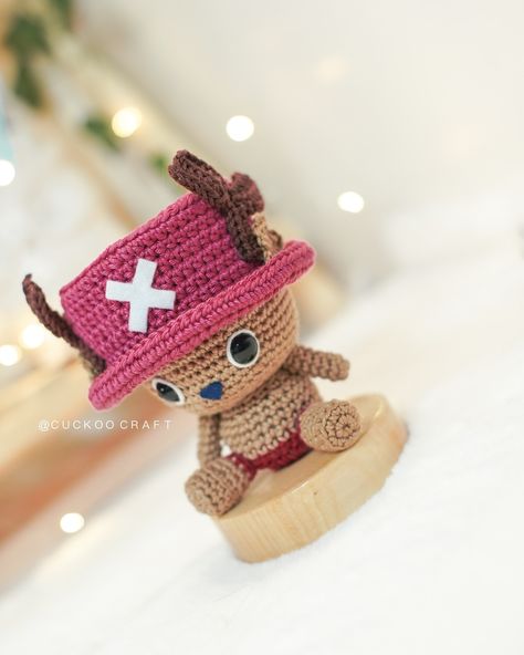 Time to work on the rest of the nakama 🤭 🏷️ #crochet #amigurumi #craft #art #artist #handmadewithlove #handmade #onepiece #ace #chopper #onepieceamigurumi One Piece Crochet Amigurumi, Crochet Chopper, Crochet Chopper Hat, Chopper Crochet Pattern, Chopper One Piece Cross Stitch, Tony Chopper Crochet Pattern, One Piece Crochet Chopper, One Piece Crochet, Alaska Highway