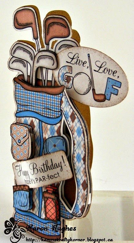 Male Birthday Cards, Happy Birthday Golf, Bday Pictures, Golf Jokes, Birthday Wishes Songs, Tennis Birthday, Golf Birthday Cards, Golf Images, Golf Cards