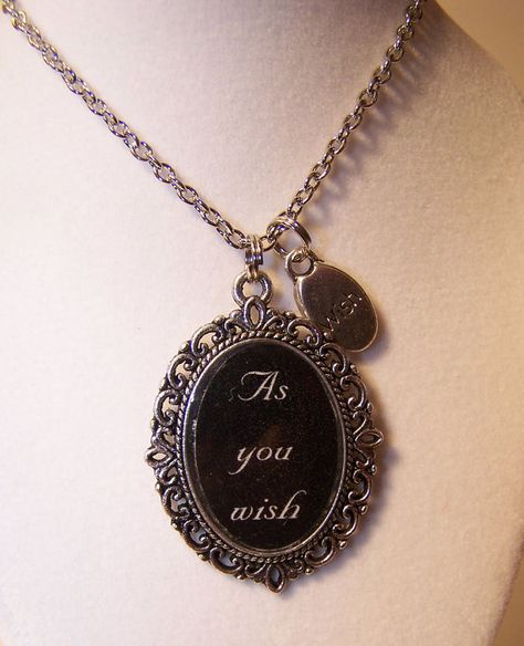 Necklace Quotes, Geek Jewelry, Beautiful Quote, Bride Jewelry, Beating Heart, Princess Bride, A Necklace, All That Glitters, Clay Projects