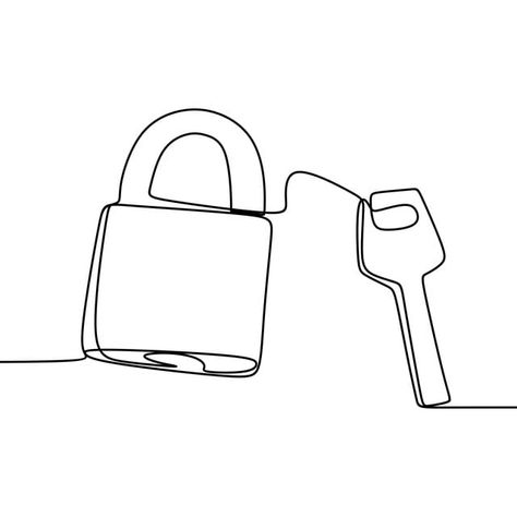 security,symbol,contour,drawing,linear,line,isolated,object,simplicity,outline,sign,icon,sketch,graphic,logo design,business,logotype,objects white background,keys,illustration,private,single line,continuous line,line art,stylized,metaphor,design elements,minimalistic,concept,isolated object,one line,item,hand,locker,trendy,key,privacy,protection,property,household,continuous,single,unlock,home,secure,lock,line vector,graphic vector,home vector,key vector,business vector,line art vector,sign vec Key Lock Drawing, Key And Lock Drawing, Privacy Drawing, Metaphor Design, Keys Illustration, Protection Drawing, Lock Drawing, Key Illustration, Key Drawings