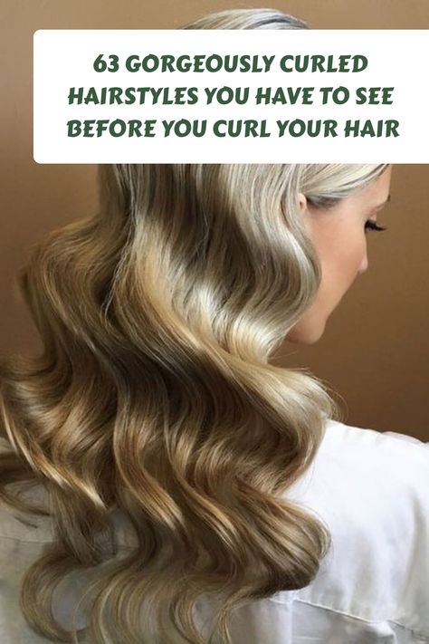 Browse our photos of curled hairstyles! We show you how to get easy yet gorgeous curled hairstyles using a curling wand. Long Curled Hairstyles, Easy Curls, Using A Curling Wand, Curl Your Hair, Curling Hair With Wand, Hairstyles For Girls, Curling Wand, Classic Hairstyles, Wand Curls