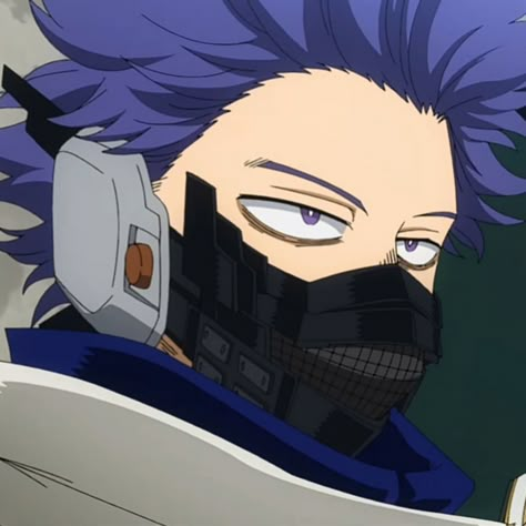 Shinsou Mask, Bottom Shinsou, Shinso Hitoshi, Hitoshi Shinsou, Shinsou Hitoshi, Hero Academia Icons, Mha Boys, Academia Icons, Mha Icons