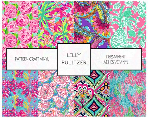 PRICES MAY VARY. Professionally Printed Pattern Craft Vinyl - Oracal 651 permanent adhesive (sign) craft vinyl & decal All Patterns are printed with a large format Roland printer that uses Eco-solvent genuine inks Cut out any shape or design & apply! Take advantage of our huge selection of patterns & colors! Bundle Discounts Available Please be sure to check out the easy application instructions below! Printable Oracal 651 - Transfer Tape Sold Separately Great to use on glass, metal, plastic, an Lilly Prints, Lilly Pulitzer Inspired, Twitter Backgrounds, Computer Wallpaper Desktop Wallpapers, Coral Pattern, Gift Wrap Tags, Patterned Vinyl, Graphic Design Resources, Graphic Editing