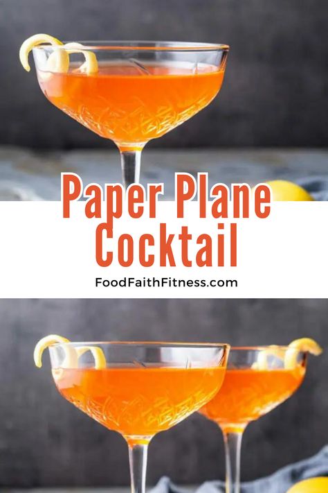 eady for a mixology adventure? Learn how to make a Paper Plane Cocktail – a symphony of bourbon, Aperol, Amaro, and lemon juice that'll take your taste buds on a flavor journey. Elevate your bartending skills and craft this masterpiece sip by sip! Paper Airplane Cocktail Recipe, Airplane Cocktails, Aviator Cocktail Recipe, Paper Plane Cocktail, The Aviation Cocktail, California Roll Sushi, Aviation Cocktail, Quick Breakfast Recipes, Easy Smoothie Recipes