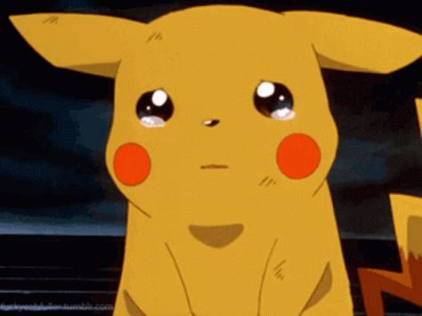 Pikachu Sad GIF - Pikachu Sad Crying - Discover & Share GIFs Crying Gif, Pikachu Art, Pokemon Gif, Naruto Minato, Anime Gifs, Workout Memes, Cartoon Gifs, Cute Pokemon, Cute Gif