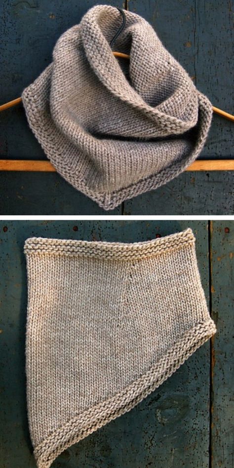 Bandana Cowl - Free Pattern Cowl Patterns Free, Knitting Cowl Patterns, Knitting Cowl, Bandana Cowl, Cowl Patterns, Knit Cowl Pattern Free, Cowl Knitting Pattern, Free Knitting Patterns, Cowl Pattern