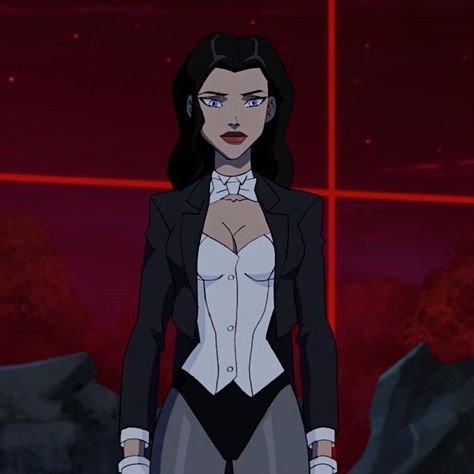 Justice League Women, Villain Woman Character, Zatana Dc Costume, Dc Women Costumes, Zantana Dc, Young Justice Zatanna, Zatanna Costume, Zatanna Young Justice, Zatanna Cosplay