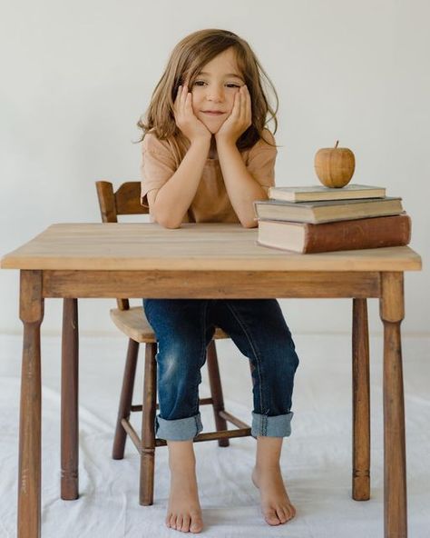 Kaylan Robinson on Instagram: "I’m hosting a styled, back to school mini session (9am-12pm) Aug 6th at @aestheticcollectivegj ✏️📚 Check my stories and link to book. One day only! . . . . . #backtoschool #portrait #photoshoot #kiddos #childportait #schoolportrait #studio #grandjunctionco #kaylanrobinson #aestheticcollective #minisession" Back To School Mini Session, Back To School Photoshoot, Studio Mini Sessions, Mini Photo Shoot, Back To School Pictures, Studio Photoshoot Ideas, School Portraits, Back 2 School, Portrait Photoshoot