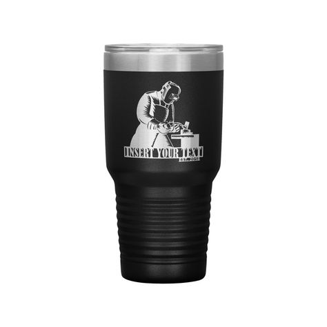 Mig Welder, Metal Workers, Coffee Tumbler, Custom Coffee, Tumbler Gift, Metal Fabrication, Plastic Containers, Personalized Tumblers, Tempera