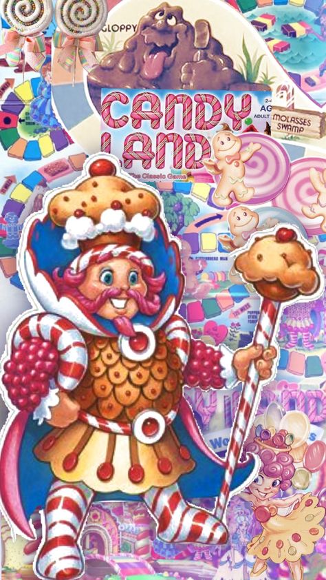 King Candy #KingCandy #CandyLand #vintage #90s #90sgames #90stoys Vintage Candyland, Candyland Aesthetic, Shoebox Float, King Candy, Candy Queen, 90s Games, Candy King, Kandy, Candy Land