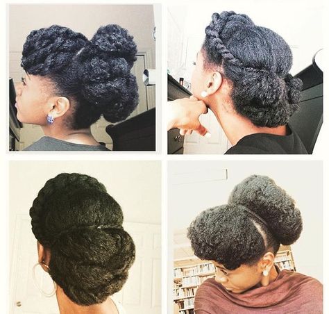 Cute Braid Out Natural Hair, Natural Hair Mohawk, Cute Natural Hairstyles, Hair Steamers, Hair Tuck, Protective Hairstyles For Natural Hair, Weave Styles, Healthy Hair Journey, Natural Hair Updo