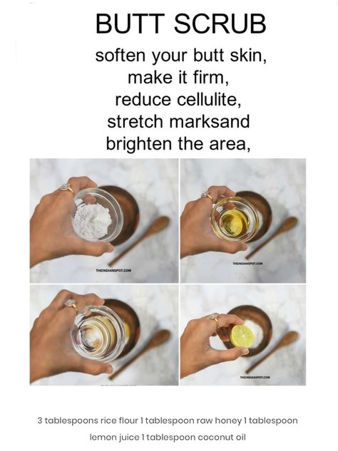 Body Skin Care Routine, Raw Honey, Rice Flour, Body Skin, Body Skin Care, Care Routine, Beauty Care, Coconut Oil, Skin Care Routine