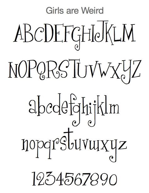 2000s Font Alphabet, Funky Fonts Alphabet, Cute Font Alphabet, Unique Fonts Alphabet, Hand Lettering Alphabet Fonts Creative, Cute Writing Fonts, Fun Fonts To Draw, Fun Fonts Alphabet, Weird Fonts