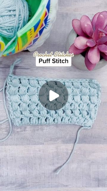 Sofia Bailey on Instagram: "How to Crochet the Puff Stitch!" Butterfly Puff Stitch, Puff Stitch Crochet Tutorial, Puff Stitch Crochet, Puff Stitch, Stitch Crochet, Crochet Videos Tutorials, December 19, Crochet Basics, How To Crochet