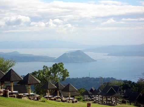 Picnic Grove, Tagaytay, Cavite, Philippines Tagaytay Philippines, Taal Volcano, School Field, Exotic Beaches, Tagaytay, Tropical Beaches, Philippines Travel, Top Travel Destinations, Amazing Travel Destinations