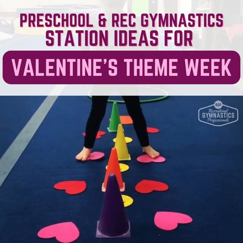 Add a little extra LOVE to your stations for Valentine's theme week! Here are a few ideas to get you started... Valentines Day Gym Activities For Kids, Pe Valentines Games, Valentines Movement Activities, Valentines Pe Games For Kids, Valentines Gym Games, Preschool Gymnastics Stations, Preschool Gymnastics Games, Preschool Tumbling, Toddler Gymnastics Activities