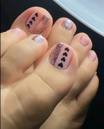 Toes Nails Designs, Toes Nails Colors, Toe Nail Designs For Summer, Toe Nails Designs, Nail Colors For Summer, Easy Toe Nail Designs, Simple Toe Nails, Feet Nail Design, Quick Nail Art