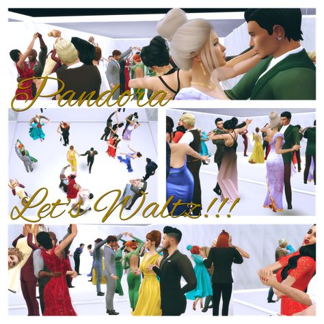 Let's Waltz Waltz Pose, Ts4 Poses, 4 Poses, Passion Flower, Ballroom Dance, Dance Poses, Waltz, The Dance, Couple Posing