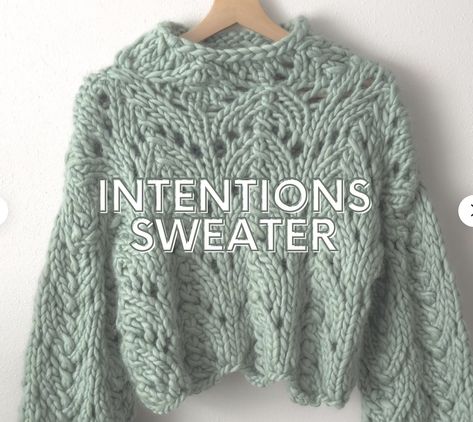 Lace Knitting Sweater, Knitting 101, Knitwear Inspiration, Knit Cardigan Pattern, Chunky Knitting Patterns, Sweater Chunky, Diy Fashion Clothing, Lace Sweater, Easy Knitting Patterns