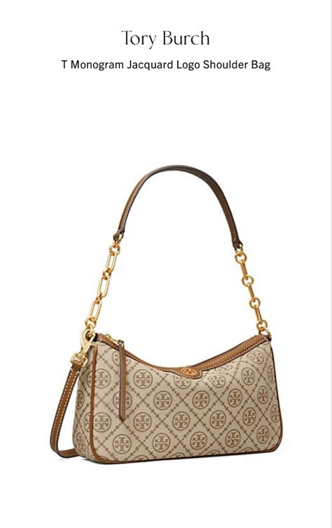 Tory Burch Bags Handbags, Tory Burch Shoulder Bag, T Monogram, Timberlands, Monogram Bag, Tory Burch Bag, Gift List, Designer Bag, Cute Bags