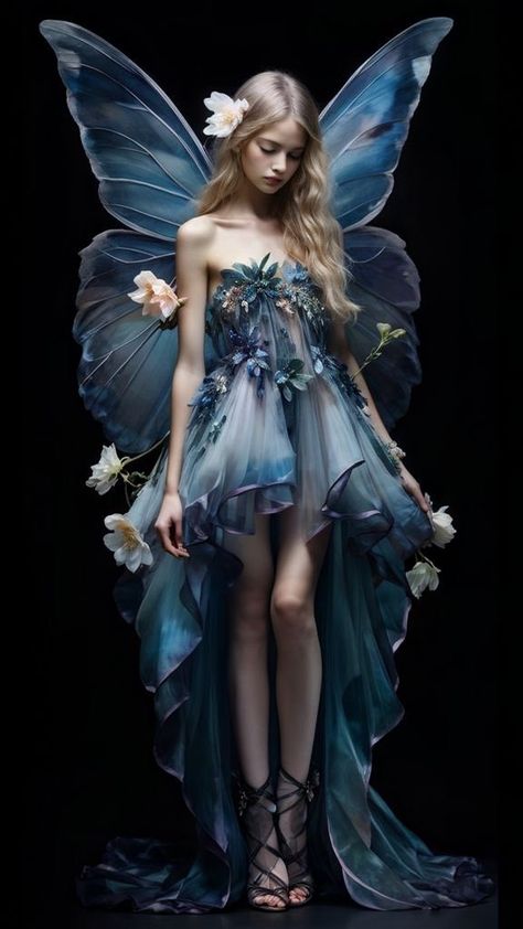 Nature Goddess Outfit, Faeries Aesthetic, Butterfly Costume Aesthetic, Fairytale Photography Princesses, Festival Nails Summer, Festival Nail Ideas, Festive Nail Ideas, Fairy Dress Costume, Nails Festival