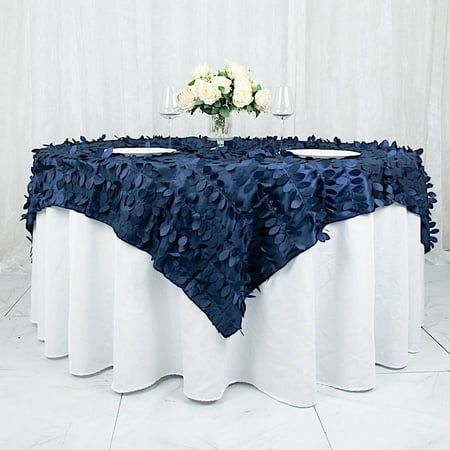 This unique taffeta square table overlay is designed with life-like leaf petals to create an earthy look and bring texture to your party table setting. Perfect for any nature-themed celebrations, indoor or outdoor weddings, parties or special gatherings. High quality, smooth textured taffeta fabric easily creates an elevated natural woodsy look and the perfect ambiance for any special occasion. Pair this square table overlay with other tabletop decorations for a truly unforgettable dining experi Square Overlay, Party Display, Earthy Elegance, Table Overlays, Party Table Settings, Taffeta Fabric, Fabric Table, Embroidered Tablecloth, Linen Collection