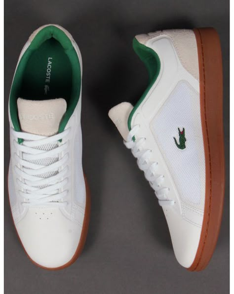 Lacoste Shoes Mens, Fashion Shoes For Men, Gum Shoes, Shoes Mens Sneakers, Lacoste Sneakers, Futuristic Shoes, Lacoste Shoes, Tenis Vans, Men Footwear