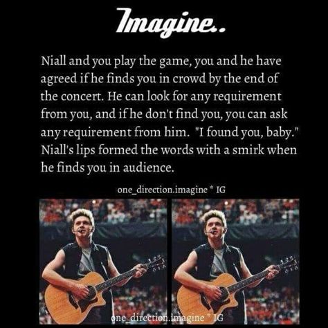 Niall Horan Imagine, Niall Horan Imagines, Direction Quotes, 1d Imagines, One Direction Imagines, One Direction Quotes, Niall Horan, Finding Yourself, Concert