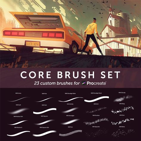 50+ Procreate Brushes For Artists (Best Free & Premium Brush Sets) Adobe Illustrator Brushes, Free Procreate Brushes, Brush Effect, Color Photoshop, Best Procreate Brushes, Procreate Ipad Tutorials, Photoshop Brush Set, Free Brushes, Ipad Tutorials