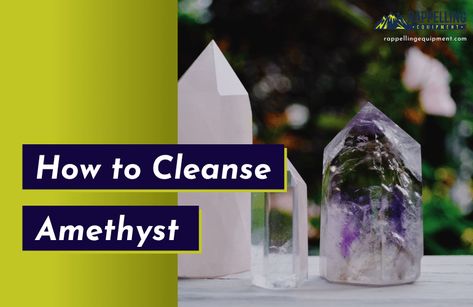 How to Cleanse Amethyst? (MANY WAYS!) How To Clean Amethyst Crystal, Happy At Work, Charge Crystals, Woo Woo, Black Amethyst, Cleansing Crystals, Amethyst Crystals, Remove Dark Spots, Raw Amethyst