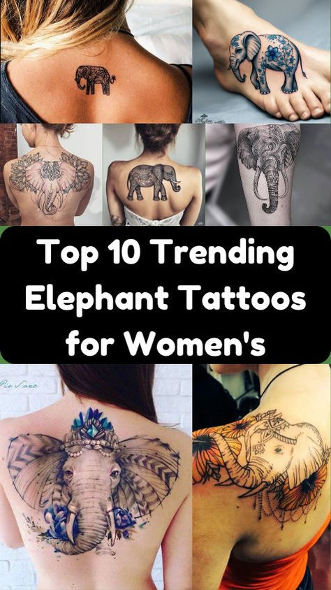 Trending Elephant Tattoos for Women’s Elephant Family Tattoo, Family Tattoo, Elephant Tattoo, Elephant Tattoos, Elephant Family, Family Tattoos, An Elephant, Awe Inspiring, Tattoos For Women