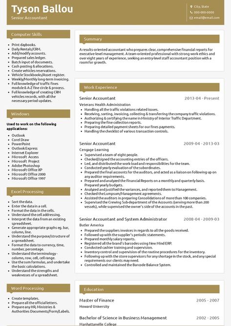 Best Senior Accountant Resume Sample and Template for 2022 Accountant Cv, Senior Accountant, Accountant Resume, Accounting Business, Job Description Template, Executive Resume, Account Executive, Senior Project, Chartered Accountant