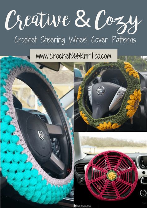 Crochet Steering Wheel Pattern, Crochet Granny Square Steering Wheel Cover Pattern, Crochet Car Wheel Cover Free Pattern, How To Crochet A Steering Wheel Cover, Crochet Sunflower Steering Wheel Cover Pattern Free, Crochet Center Console Cover Free Pattern, Crochet Sterling Wheel Cover Pattern, Crochet Steering Wheel Covers, Free Crochet Steering Wheel Cover Patterns