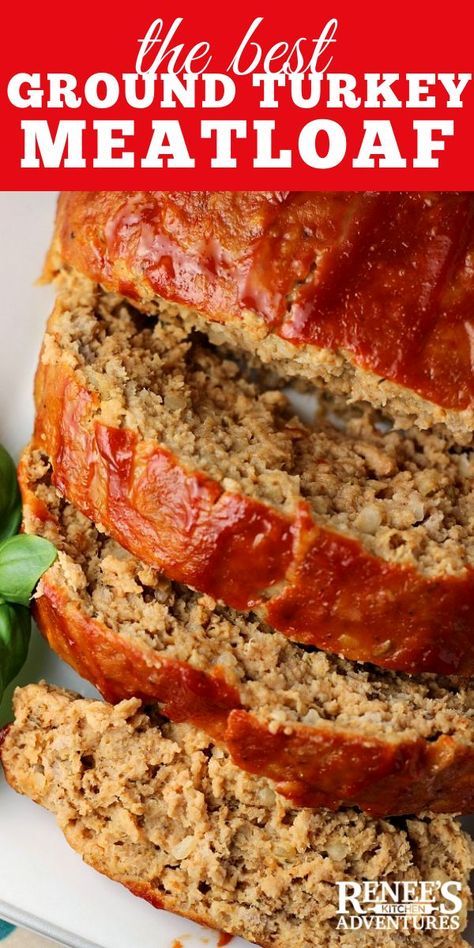 Meatloaf With Onion Soup Mix Lipton Ground Turkey, Keto Ground Turkey Meatloaf, Recipes For Turkey Ground Meat, Ground Turkey Meatloaf Recipes Healthy, Healthy Turkey Meatloaf Recipes, Meatloaf Turkey Recipes, Ground Turkey Comfort Food, Meatloaf With Turkey Meat, Turkey Meatloaf Recipes Easy Quick