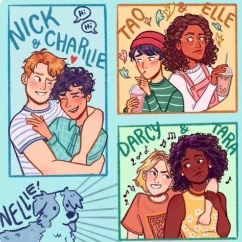 Heartstopper Webtoon, Alice Osman, Alice Oseman, Heart Stopper, Lgbtq Funny, Alice Book, Lgbt Art, Love Is, Bullet Journals