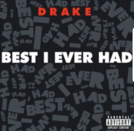 Best I Ever Had Drake, Album Rap, Drake Aesthetic, Drakes Songs, Songs Album, Drakes Album, Cash Money Records, Young Money, Hip Hop Songs