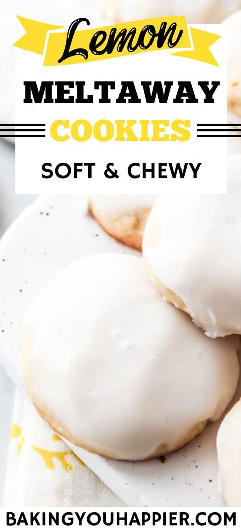 Lemon Meltaway Cookies, Sweet Easy Recipes, Healthy Vegan Cookies, Vegan Oatmeal Cookies, Meltaway Cookies, Healthy Dessert Recipes Easy, Sweet Glaze, Vegan Cookies Recipes, Vegan Chocolate Chip Cookies