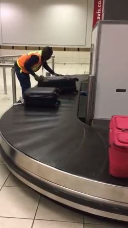 This Video Of Airport Worker Handling Luggage Is All Over FB. It Restores Our Faith In Humanity Check more at https://trendsindia.net/2018/09/18/this-video-of-airport-worker-handling-luggage-is-all-over-fb-it-restores-our-faith-in-humanity/ Airport Worker, Business Inspiration Quotes, Business Inspiration, Inspiration Quotes, Faith In Humanity, India, Quotes, Quick Saves