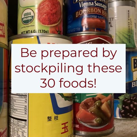 Preppers Pantry, Emergency Preparedness Food, Non Perishable Foods, Emergency Prepardness, Emergency Food Storage, Emergency Food Supply, Emergency Preparedness Kit, Emergency Preparation, Emergency Food