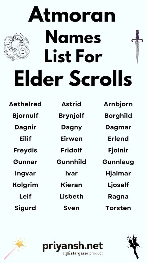 Unleash your inner Nord with these badass Atmoran names from Elder Scrolls! From ancient warriors to legendary heroes, find the perfect name for your character or even yourself. Don't miss out on this exclusive list! ⚔️ Mjoll The Lioness, Lucien Lachance, Neutral Names, Ancient Vampire, Warrior Poet, Dark Brotherhood, Moral Code, Last Emperor, Dry Sense Of Humor