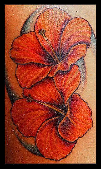 Tattoo Fiori Frangipani, Plumeria Flower Tattoos, Hawaiian Flower Tattoos, Hawaiian Tattoos, Hibiscus Flower Tattoos, Tropical Tattoo, Common Tattoos, Hibiscus Tattoo, Hawaiian Tattoo