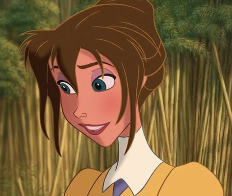 Underrated Disney Characters, Disney Women Characters, Disney Girl Character, Animation Cinematography, Jane From Tarzan, Disney Girl Characters, Animated Crushes, 2d Disney, Disney Jane