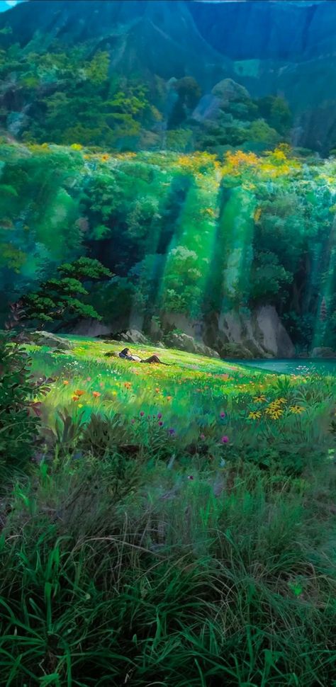 Next Wallpaper, Studio Ghibli Background, Scenery Photography, Forest Background, Fantasy Portraits, Studio Ghibli Movies, Studio Ghibli Art, Iphone Wallpaper Themes, Ghibli Art