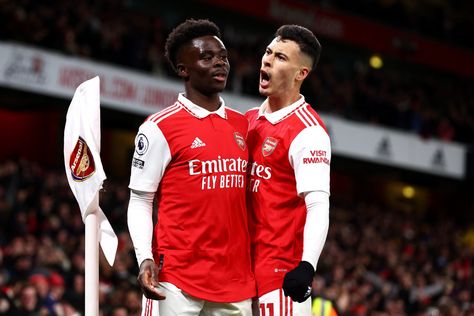 Jamie Carragher has said that Jurgen Klopp would be aching to have the Arsenal wing duo of Bukayo Saka and Gabriel Martinelli at Liverpool. As... The post 'He would wish': Carragher says Klopp would especially want Arsenal duo at Liverpool right now appeared first on HITC. Arsenal Vs Everton, Gabriel Martinelli, Arsenal Manager, Bukayo Saka, Michael Owen, Premier League Table, Arsenal Players, Mikel Arteta, Wayne Rooney