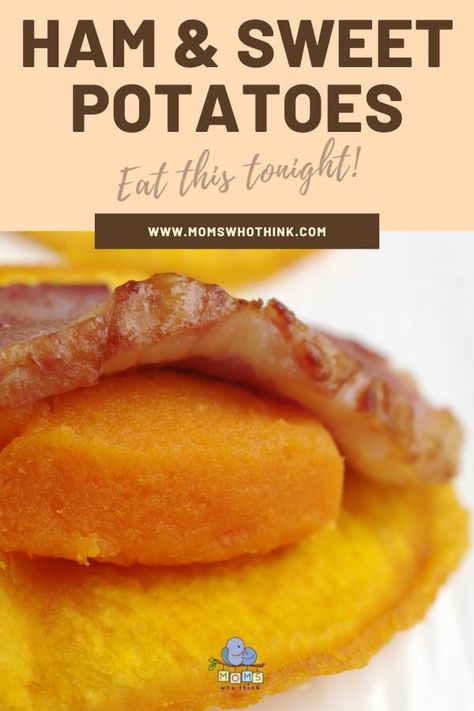 Ham Recipes Not Sweet, Sweet Potatoes And Ham, Crockpot Ham And Sweet Potatoes, Cubed Ham And Potato Recipes, Ham Sweet Potato Soup, Ham Steak And Sweet Potatoes, Ham And Sweet Potato Recipes, Ham And Sweet Potatoes, Yam Casserole