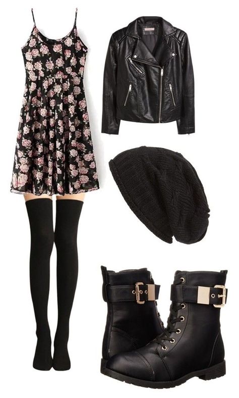 Black Fashion Outfits, Rocker Chic Outfits, Outfit Ideas Feminine, Cute Black Outfits, Mode Rock, Mode Grunge, Fest Outfits, 여름 스타일, Rock Punk