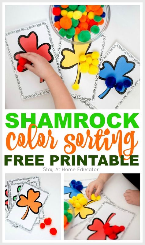 Leprechaun Ideas For Preschool, St Patricks Day Math For Toddlers, St Patricks Day Small Group Preschool, Saint Patrick’s Day Preschool Crafts, March Activities Preschool, Shamrock Preschool Activities, St Patricks Day Circle Time Activities, Leprechaun Preschool Activities, Shamrock Art Preschool