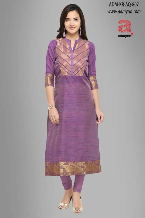 Pattu Saree Kurti Design, Kathpadar Saree Kurti Design, Silk Saree Kurta Design, Pattu Dress Neck Designs, Banarasi Churidar Designs, Pattu Churidar Designs, Silk Saree Kurti Designs, Pattu Kurti Designs Latest, Kurta From Saree