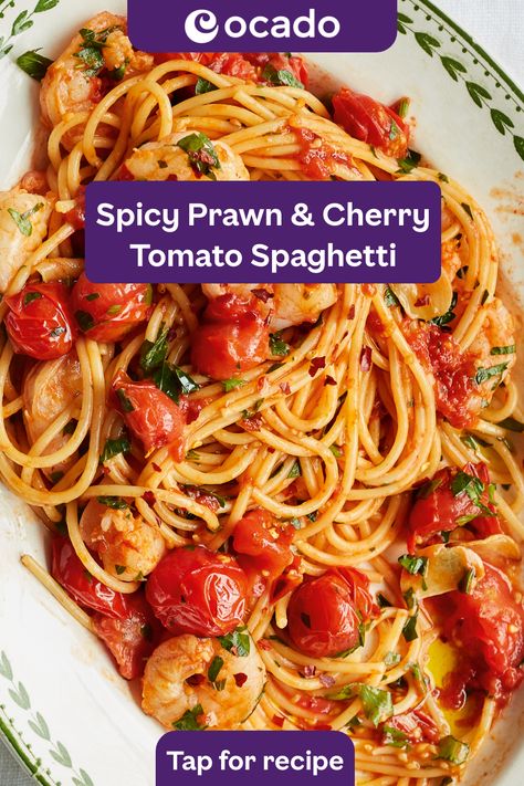 Prawns And Spaghetti, Dinner Ideas Prawns, Prawns Spaghetti Recipe, Spaghetti With Prawns, Prawn Linguine Recipe Tomato, Prawn And Tomato Pasta, Prawn And Pasta Recipes, Italian Prawn Recipe, Healthy Prawn Pasta